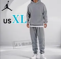 ナイキ　ジョーダン　上下セットアップ　グレー　スウェット　メンズ　US XL