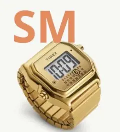 TIMEX × supreme INDIGLO デジタル腕時計 ゴールド 箱あり - メルカリ