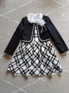 フォーマルワンピース　120　ヒロミチナカノ　セレモニー　入学式　卒園式　七五三