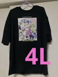 jojo ジョジョ　Tシャツ 5部 護衛チーム　ブチャラティチーム 4Lサイズのサムネイル