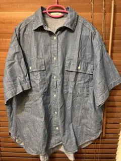 BACK NUMBER デニムシャツ オーバーサイズ