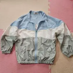 BISKEE 水色/白 ブルゾン アウター