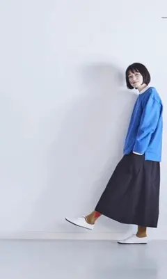 ENFOLD LAYERED-CARDIGAN カーディガン ネイビー 武井咲 - メルカリ