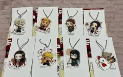 鬼滅の刃 アクリルキーホルダー　ローソン　実弥　煉獄　炭治郎　善逸　無一郎