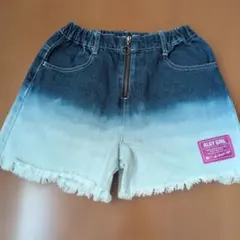 ALGY GIRL デニム　グラデーション　ショートパンツ S 150