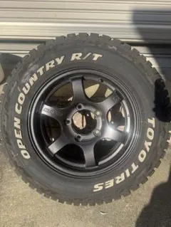 ハイエース 純正アルミホイールタイヤ4本セット トーヨー 車検可