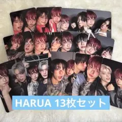 &TEAM HARUA ハルア　ユニットトレカ　13枚