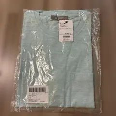 新品未使用！nano・universeミント カラー杢クルーネックTシャツ M