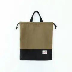 帆布体操服袋　体操着袋　巾着　お着替え入れ　男の子　女の子　シンプル　無地