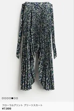 h&m rokh プリーツスカートのサムネイル