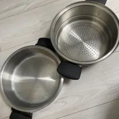 ほぼ新品】Amway Queen 18/8 ステンレス スチーマー 蒸し器 - メルカリ
