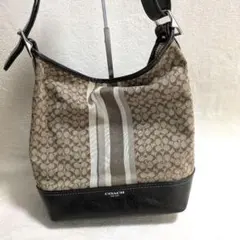 coach コーチ ワンショルダー ショルダーバッグ ヘリテージ　シグネチャー