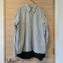BLACK COMME des GARÇON ストライプシャツ XLのサムネイル