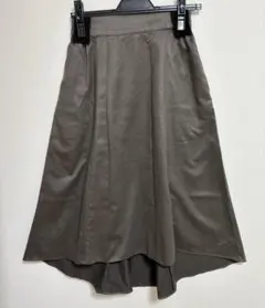 【再値下げ！】アースミュージックエコロジー グレー フレアスカート ひざ丈