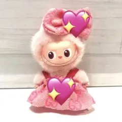 ぬいぐるみ 着せ替え 2点セット 洋服LABUBU 着せ替え服 イニシャル