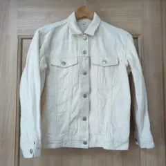 無印良品　デニムジャケット　オフホワイト　Ｓ
