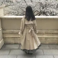 nice claup トレンチコート