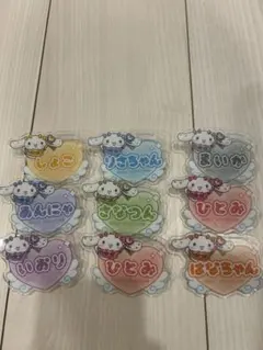 ＝LOVE イコラブ シナモン オリジナルアクリルネームバッジ