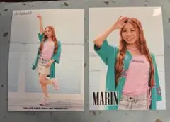MARIN M☆Splash!! BSWアパレルビジュアル　ブロマイド2枚セット