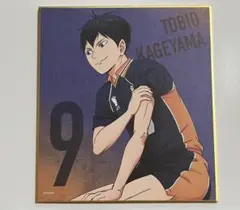 ハイキュー!!展 ミニ色紙 影山飛雄