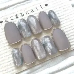 メルカリ便 ネイルチップ 現品 ニュアンス マグネット ネイル NO.355