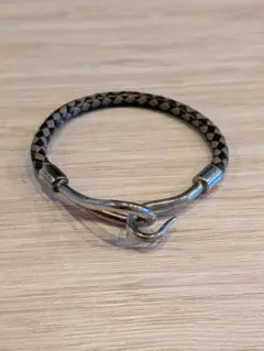 HERMES ジャンボフック バングル SV金具 ブレスレットバングル 