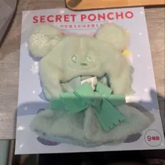 ディズニーストア シークレットポンチョ 緑 みどり グリーン