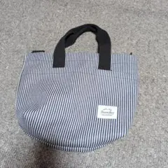 Branches PURE NATURE トートバッグ ストライプ