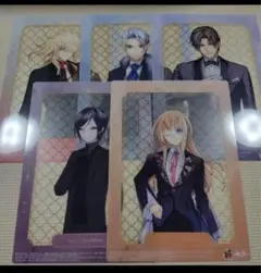 刀剣乱舞　オリジナルマルチシート＋クリアファイル　全種類セット　セブンイレブン