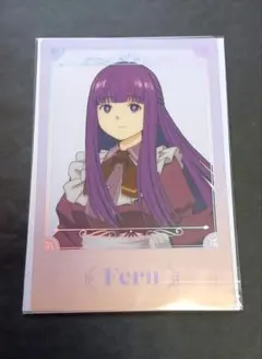 葬送のフリーレン エニマイくじ G賞 クリアポスター フェルン