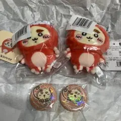 シーサー　たこイカくじD賞　まじかるちいかわホログラム缶バッジ　vol.2