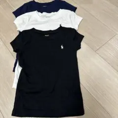 美品　POLO Tシャツ 3枚セット 黒 白 紺