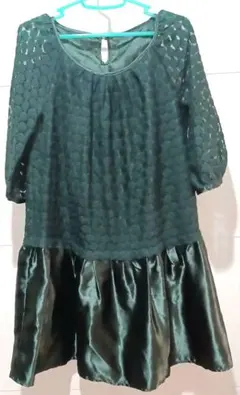 earth ミュージック&エコロジー　美品☆コットン　レースワンピース　セール