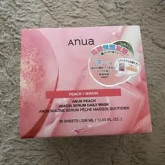ANUA PEACH NIACIN SERUM DAILY MASK 30枚