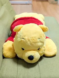 くまのプーさん 寝そべりぬいぐるみ 大きめ