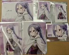 ソードアート・オンライン ミト イラストカード ブロマイド 歩みのサムネイル