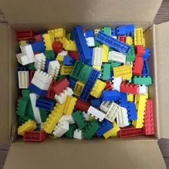 カラフルプラスチックブロックセット