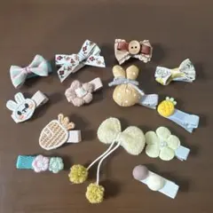 ヘアクリップ 13個セット