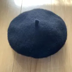 SHEIN ブラックベレー帽刺繍ロゴ付き