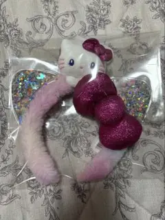 ユニバ25周年限定　ハローキティカチューシャ　数量限定