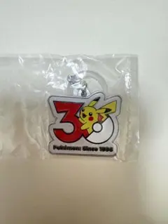ポケモン 30周年 メタルチャームマスコット ピカチュウ