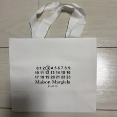 Maison Margiela マルジェラ　ショッパー紙袋　白