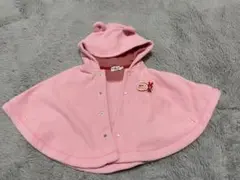 ミキハウス　フリースポンチョ　70 80
