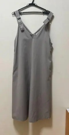 chocol raffine robe サロペットスカート グレーのサムネイル