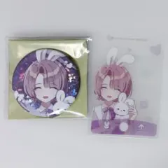 学園アイドルマスター 学マス GIGO 有村麻央 特典ホロ缶バッジ クリアカード