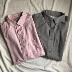 H&M長袖シャツ&OLDNAVY長袖シャツ2枚セットのサムネイル
