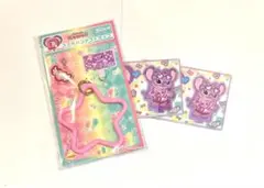 スティッチくじ スマホハンドストラップ アクスタ3点セット