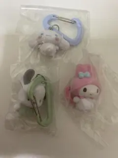 ガチャ　カラフルカラビナマスコットチャーム シナモン マイメロ ポチャッコ
