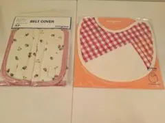 最終値下げ【新品】いちご柄・チェック柄スタイセット