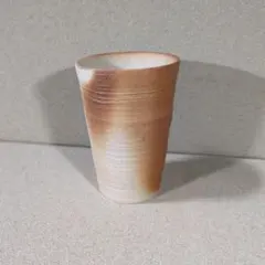 陶器製オレンジグラデーションカップ